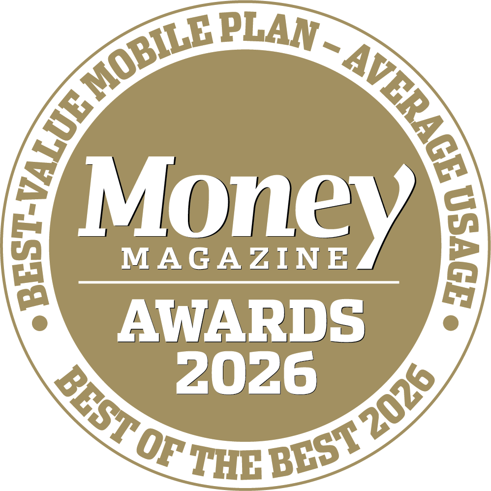 2026 Money Magazine Award for Best Value Mobile Plan - Average Usage